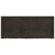 Kupaonska radna ploča tamnosmeđa 120x50x(2-4) cm tretirano drvo