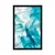 Plakat zelena peresa - 60x90 white