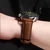 Watchbond Zamenska narukvica za pametni sat za Huawei Watch GT 6, Smeđa (braon)