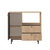 Hanah Home Višenamenska komoda RE1-SA, 88 x85 x35.5 cm, Hrast