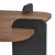 HANAH HOME Sto za dnevnu sobu Renard Atlantic Pine Anthracite