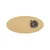 Oval table runner, 33 x 70 cm, Togo, Sand - Tiseco