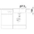 BLANCO Sudopera Dalago 6, 615x204x510mm, Crna