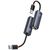 Baseus Lite Series USB to RJ45 network adapter, 1000Mbps (gray)