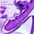 SuperLove 3in1 G-Spot Wiggling & Biting & Licking Rabbit Vibrator Purple