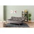 Atelier del Sofa Trosed na razvlačenje Rivo, 185x63x82cm, Tamnosivi
