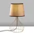 Opviq Stona lampa Telis-5403, 28x28x51 cm, IP20, Zlatno-smeđe boje