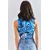 Bianco Lucci Ženska bluza bez rukava 40101045, Zip kragna, Plava