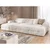 Kremno bel tabure Melva – Ropez