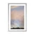 Plakat s paspartujem polet nad gorami - 20x30 silver