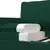 Set sofe 2 pcs Tamnozelena Baršun