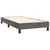 Vidaxl Box spring postelja z vzmetnico LED temno siva 90x190 cm žamet