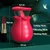 SuperLove 3in1 Rose Vibrator Sucking & Licking & Vibrating Red