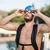 Borntoswim swimrun backpack buoy orange