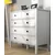 Hanah Home Komoda FRN-20061, 90x85x40 cm, Bela
