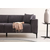 Atelier del Sofa Trosed New Petra 3, 212x69x86cm, Antracit