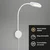 Briloner 2177016 - LED prigušiva fleksibilna zidna lampa LED/6W/230V bela