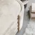 Atelier del Sofa Klupa Rosa Boxed, 105 cmx42 cmx42 cm, Krem