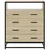 Ormar s ladicama sonoma hrast 70x41x83,5 cm izrađeno drvo