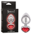 California Exotics Jewel Heart Plug Large Ruby