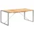 Vidaxl Jedilna miza 180x90x75 cm trden robusten mangov les