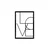 Wallity Slika 1Artavessayaz8-3348, MDF, 33x48 cm