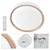 LED prigušiva stropna svetiljka ILVI LED/30W/230V 2700-6500K prečnika 40 cm bela/bež + daljinski upravljač