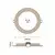 LED ugradno svetlo CIRCLE LED/12W/230V 4200K, prečnik 16,7 cm, braon