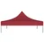 Krov za šator za zabave 2 x 2 m bordo 270 g/m2