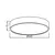 Braytron LED plafonjera BRY-BLADE-SR-OKRUGLA-BELA-45W-3U1