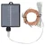 Aigostar - LED solarni božićni lanac 500xLED/8 funkcija 52 m IP65 topla bela 1200 mAh
