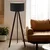 Opviq Podna lampa Ayd 2653, Crna