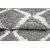 Chemex Preproga Boho Modern Shaggy Soft Sidewalk C090B Kremna Siva