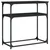 Konzolni stol crni 75 x 35,5 x 75 cm od konstruiranog drva