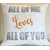 Jastuk Love white 40x40 2066