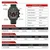 Ure NAVIFORCE SQ - 38606 - Črna / Rjava KP38606