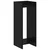 Stalak za biljke s policom 2 pcs Crni Hrast 30 x 30 x 80 cm
