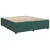 Vidaxl Box spring postelja z vzmetnico temno zelena 180x200 cm žamet