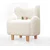 Atelier del Sofa Dečija fotelja Juano Teddy, 55x61x55 cm, Bela