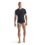 Icebreaker Mens Anatomica SS Crewe Black/Monsoon XXL
