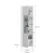 MID.YOU Dnevni Regal Skylight, Bela, Visoki Sijaj, 4-Delno