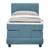 Boxspring Krevet Dixon 90/200 cm , tamnoplava