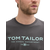TOM TAILOR Majica svetlo modra/temno siva