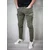 Denistar Muške pantalone 100-2548-1, Kargo, Maslinaste