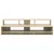 Studio radni stol Hrast sonoma 110 x 42,5 x 36 cm