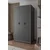 Hanah Home Ormar Arden 3, 97 x 182 x 44 cm, Antracit