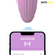 InToYou App Series Vibrating & Rotating Egg with Beads & App Purple