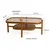 Hanah Home Sto za dnevnu sobu Godiva, 110x48x70 cm, Braon