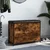 Klupa za cipele s preklopnom ladicom boja hrasta 82x32x56 cm