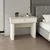 Hanah Home toaletni sto Valento 20212, 100 cm, Moonstone / travertin